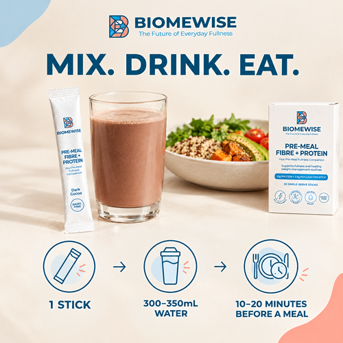 Biomewise Pre-Meal Fibre + Protein