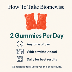 Biomewise Postbiotic Gummies