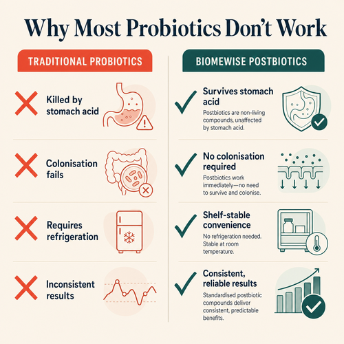 Biomewise Postbiotic Gummies