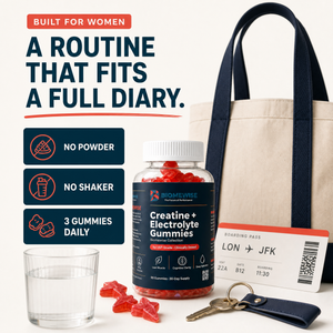 Biomewise Creatine + Electrolyte Gummies Built For Women