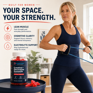 Biomewise Creatine + Electrolyte Gummies Built For Women