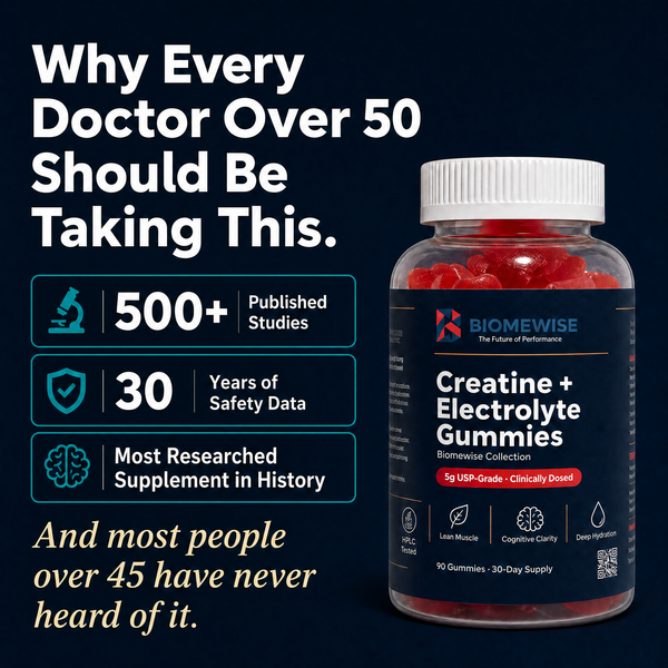 Biomewise Creatine + Electrolyte Gummies