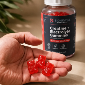Biomewise Creatine + Electrolyte Gummies